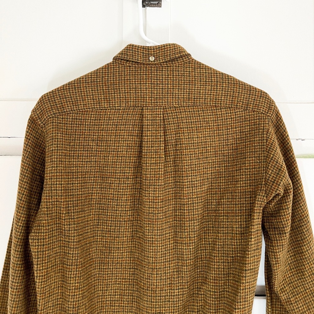 Vintage Pendleton Wool Houndstooth Button Down Sh… - image 7